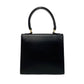 CELINE Shoulder Bag Calfskin, Leather black logo ringMetal Women Used Authentic