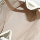 CHANEL Camelia Two Way Shoulder Bag Leather Ivory CC