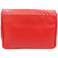 CELINE Shoulder Bag leather Red vintage Women Used Authentic