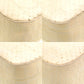 FENDI Shoulder Bag Embossed leather Ivory Women Used Authentic