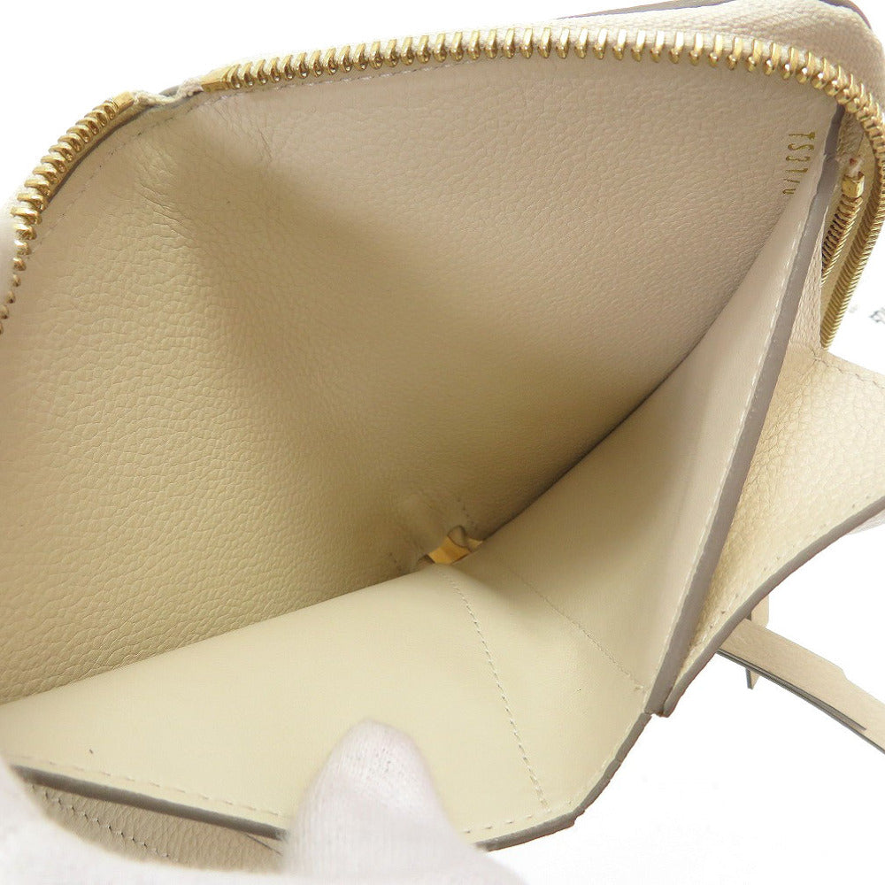 LOUIS VUITTON Bifold Wallet M93432 Monogram Ann Platt Neige Zip Around Monogram Unplant Portefeuille Skret Compact Women(Unisex) Used Authentic