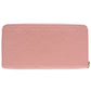 LOUIS VUITTON Long Wallet Purse M64090 Monogram Ann Platt Rose poodle Zip Around Monogram Unplant Zippy wallet Women Used Authentic