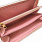 LOUIS VUITTON Long Wallet Purse M64090 Monogram Ann Platt Rose poodle Zip Around Monogram Unplant Zippy wallet Women Used Authentic