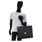 LOUIS VUITTON Business bag M31052 leather Ardoise Black SilverMetal Business bag briefcase Taiga Robusto 1 mens Used Authentic