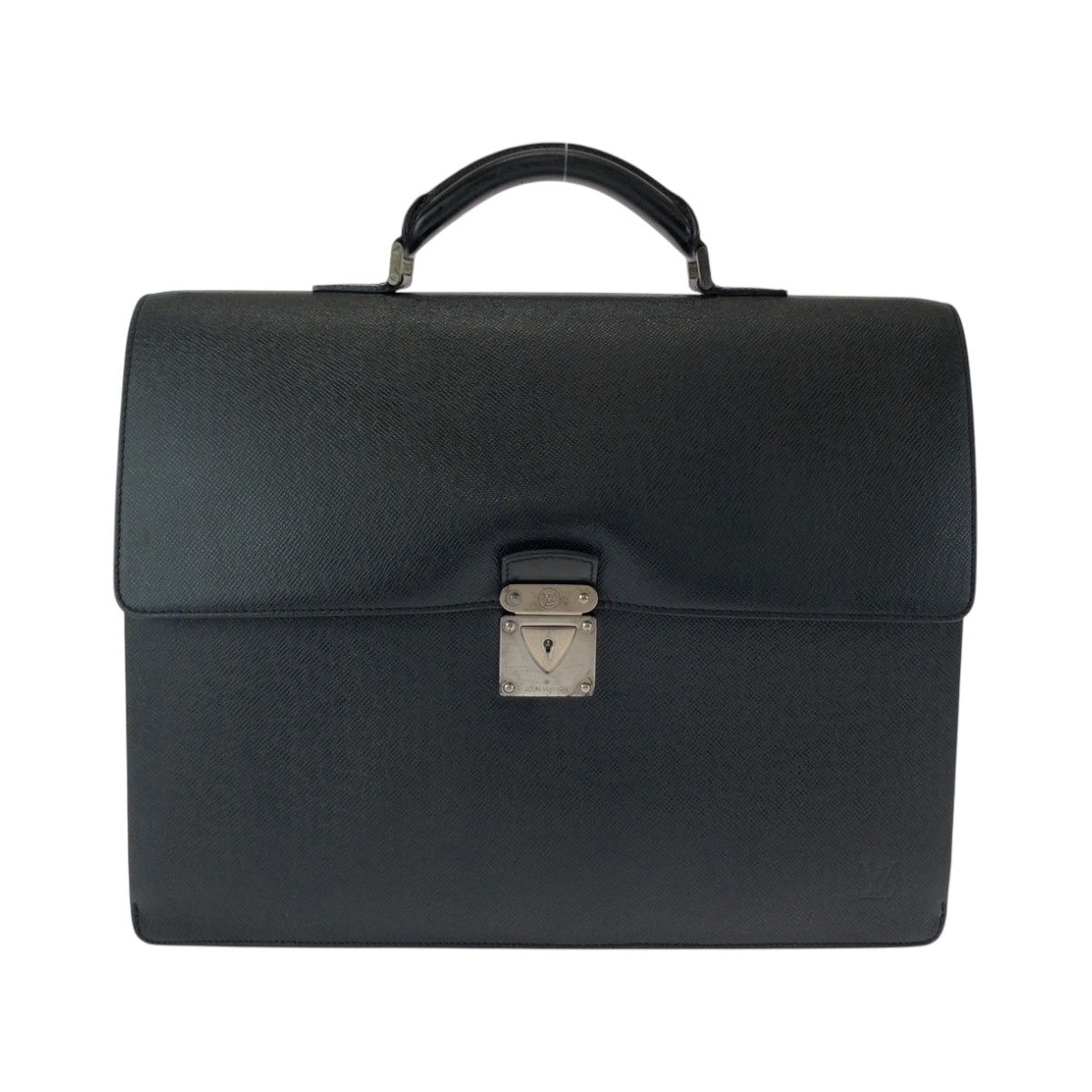 LOUIS VUITTON Business bag M31052 Taiga Aldoise black Business bag handbag Taiga Robusto 1 mens Used Authentic