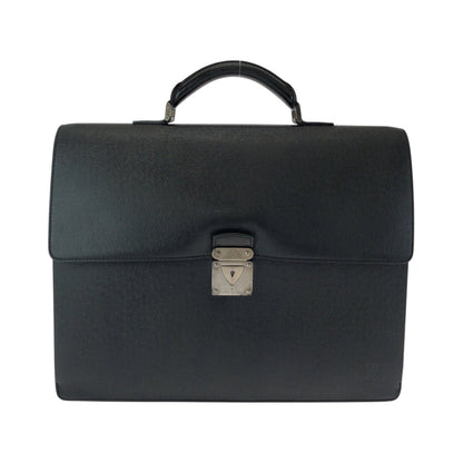 LOUIS VUITTON Business bag M31052 Taiga Aldoise black Business bag handbag Taiga Robusto 1 mens Used Authentic