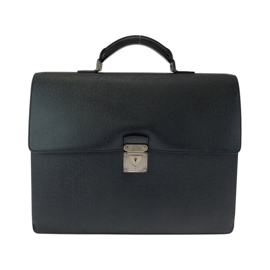 LOUIS VUITTON Business bag M31052 Taiga Aldoise black Business bag handbag Taiga Robusto 1 mens Used Authentic