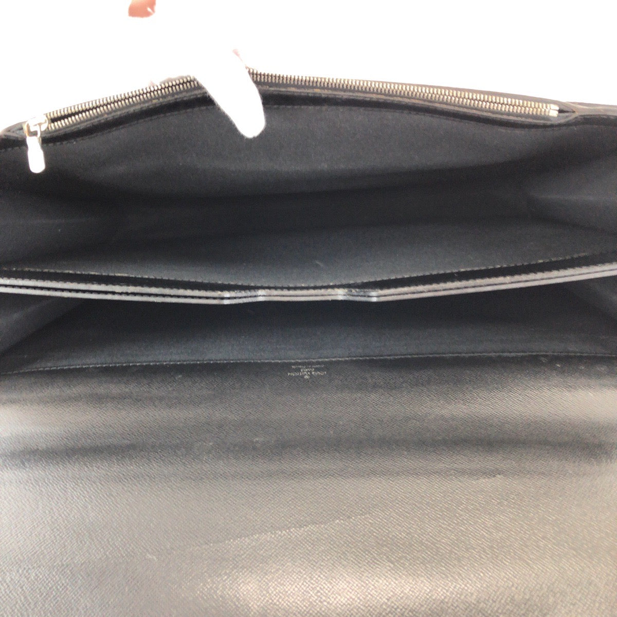 LOUIS VUITTON Business bag M31052 Taiga Aldoise black Business bag handbag Taiga Robusto 1 mens Used Authentic