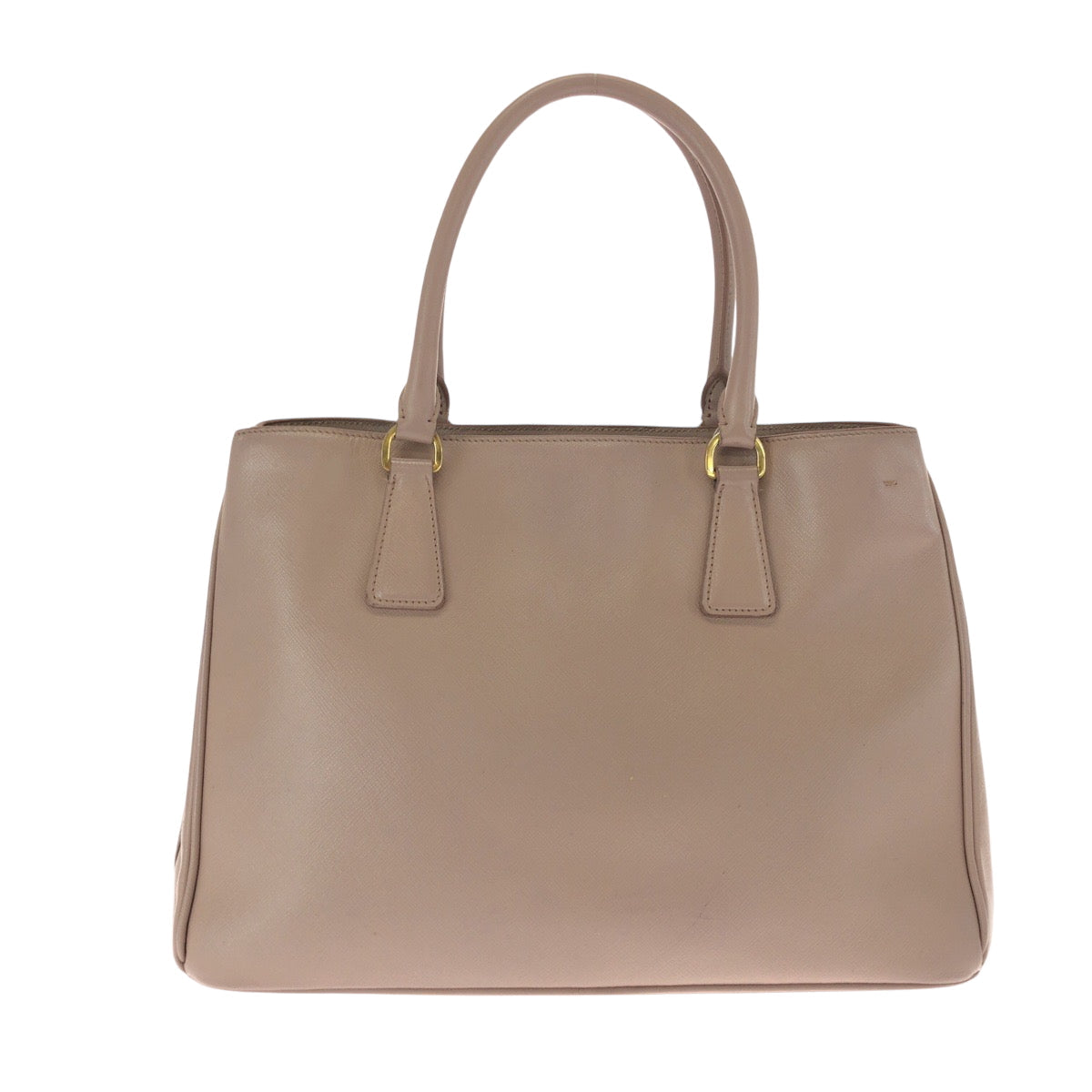 PRADA Tote Bag BN1874 leather Pink Gold Metal Tote Bag Shoulder Bag Handbag 2way Safiano Galilee Women Used Authentic