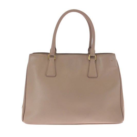 PRADA Tote Bag BN1874 leather Pink Gold Metal Tote Bag Shoulder Bag Handbag 2way Safiano Galilee Women Used Authentic