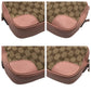GUCCI Shoulder Bag 449413 GG canvas Pink Beige Brown GG pattern