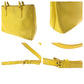 PRADA Shoulder Bag BN1874 leather Yellow Gold Metal Shoulder Bag Handbag 2way Safiano Women Used Authentic