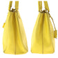 PRADA Shoulder Bag BN1874 leather Yellow Gold Metal Shoulder Bag Handbag 2way Safiano Women Used Authentic