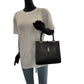 GUCCI Tote Bag 002 1065 leather Black SilverMetal Tote Bag handbag Jackie Women Used Authentic