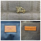 BURBERRY Tote Bag Canvas, Leather Brown Check Pattern Women Used Authentic