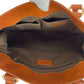 BURBERRY Tote Bag Canvas, Leather Brown Check Pattern Women Used Authentic