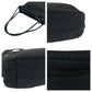 PRADA Tote Bag Nylon Black SilverMetal Test Triangle With logo