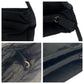 PRADA Tote Bag Nylon Black SilverMetal Test Triangle With logo