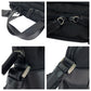 PRADA Shoulder Bag Nylon Black SilverMetal Shoulder Bag Business Bag 2way Test Triangle With logo mens Used Authentic