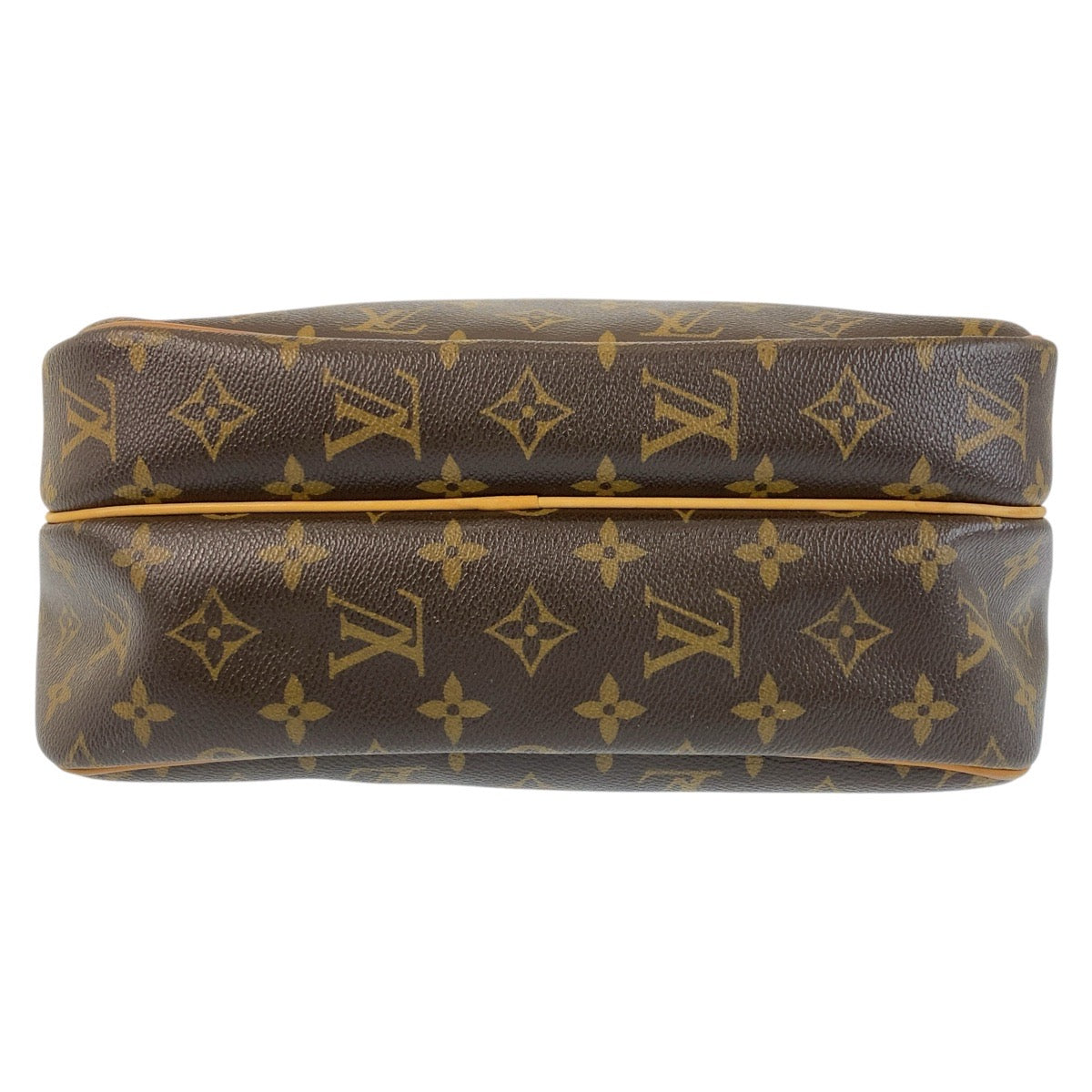 LOUIS VUITTON Shoulder Bag M45254 PVC Brown Gold Metal Shoulder Bag Messenger bag Monogram Reporter PM Women Used Authentic