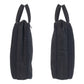 PRADA Business bag Nylon Black SilverMetal Business bag briefcase Test Triangle With logo mens Used Authentic
