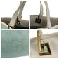 GUCCI Tote Bag 002 1098 GG canvas, leather Mint Light Blue Gold Metal Tote Bag Shoulder Bag Women Used Authentic