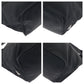 PRADA Handbag Nylon black Handbag accessory pouch Test Triangle With logo Women Used Authentic