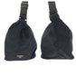 PRADA Handbag Nylon black Handbag accessory pouch Test Triangle With logo Women Used Authentic