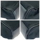 PRADA Tote Bag Nylon, Leather Black GoldMetal Tote Bag handbag Test Triangle With logo Women Used Authentic