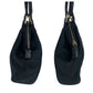 PRADA Tote Bag Nylon, Leather Black GoldMetal Tote Bag handbag Test Triangle With logo Women Used Authentic