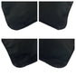 PRADA Shoulder Bag Nylon Black SilverMetal Shoulder Bag pochette Test Triangle With logo mens Used Authentic