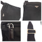 PRADA Shoulder Bag Nylon Black SilverMetal Shoulder Bag pochette Test Triangle With logo mens Used Authentic