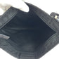 PRADA Shoulder Bag Nylon Black SilverMetal Shoulder Bag pochette Test Triangle With logo mens Used Authentic