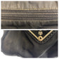 PRADA Tote Bag Nylon black Tote Bag handbag Test Triangle With logo Women Used Authentic