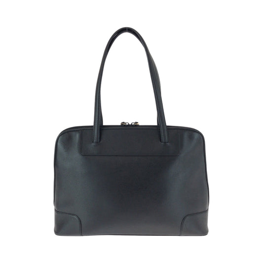 GUCCI Handbag 002 1122 leather black Handbag Shoulder Bag Women Used Authentic