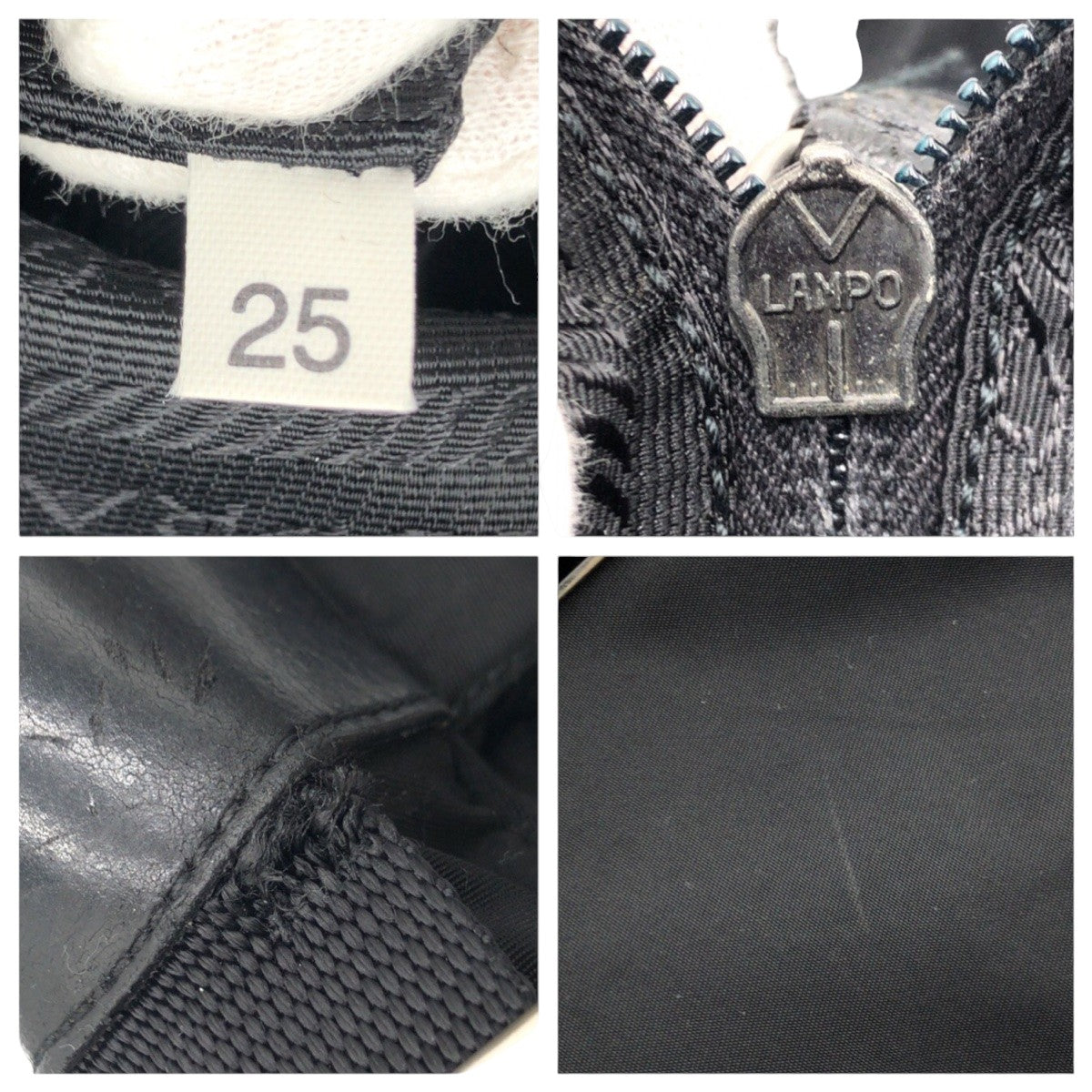 PRADA Shoulder Bag Nylon Black black Shoulder Bag Messenger Bag Unisex Test Triangular logo mens Used Authentic