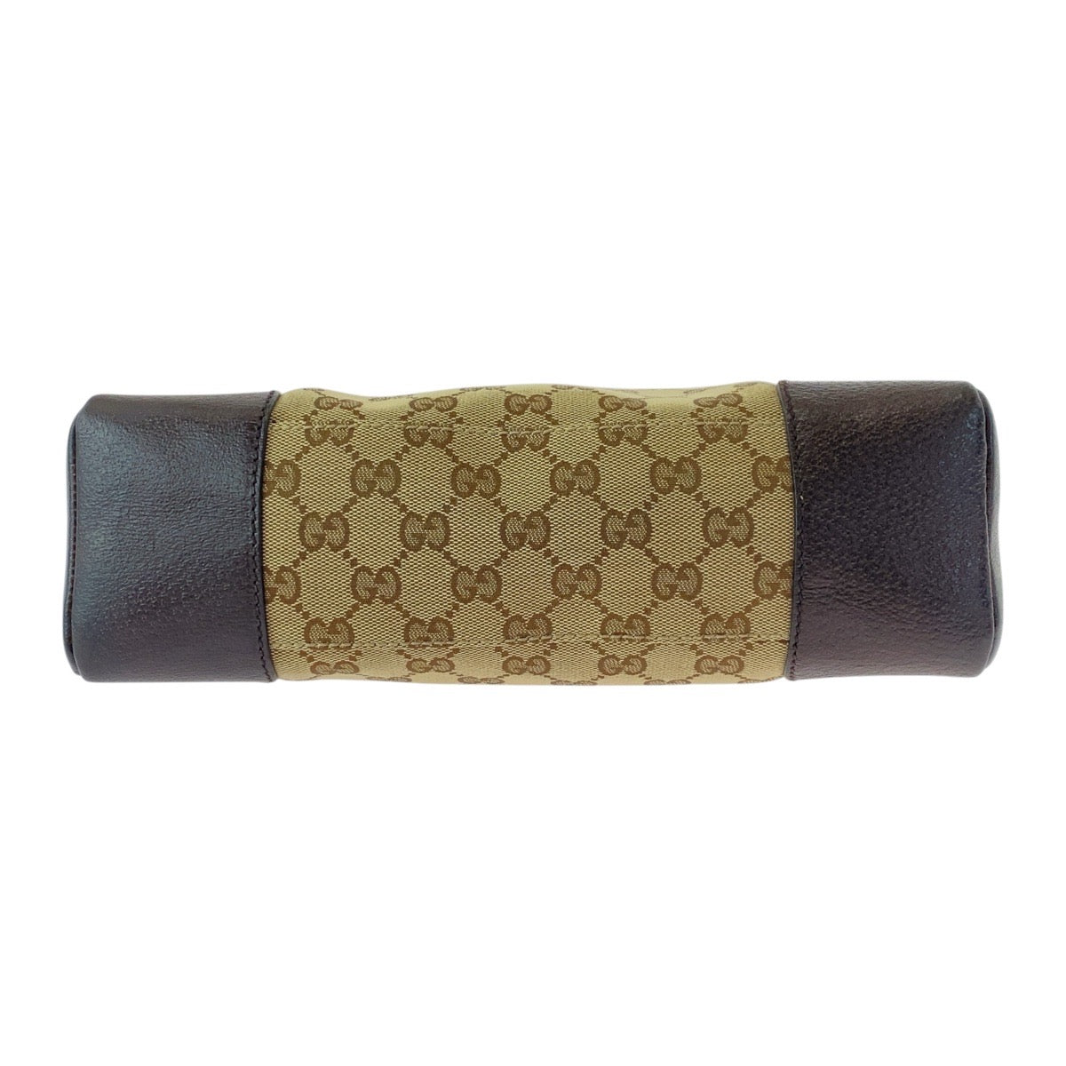 GUCCI Shoulder Bag 114273 GG canvas, leather Beige Brown SilverMetal Crossbody Shoulder Bag Women Used Authentic