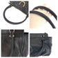 GUCCI Tote Bag 189831 leather black Tote Bag Shoulder Bag Abbey Women Used Authentic