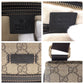 GUCCI Shoulder Bag 295257 GG Supreme canvas, leather Brown Gray Gold Metal Shoulder Bag pochette Women Used Authentic