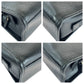 GUCCI Tote Bag 002 1071 leather Black SilverMetal Tote Bag handbag Jackie Women Used Authentic