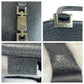 GUCCI Tote Bag 002 1071 leather Black SilverMetal Tote Bag handbag Jackie Women Used Authentic