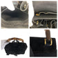GUCCI Backpack 003 2058 0016 Suede, Leather Black Gold Metal Backpacks & Daypacks Backpacks Bamboo Women Used Authentic