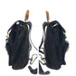 GUCCI Backpack 003 2058 0016 Suede, Leather Black Gold Metal Backpacks & Daypacks Backpacks Bamboo Women Used Authentic