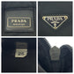PRADA Shoulder Bag BT0175 Nylon Black SilverMetal Shoulder Bag Sacoche Test Triangle With logo mens Used Authentic