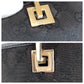 GUCCI Tote Bag 002 1098 GG canvas, leather Black GoldMetal Tote Bag Shoulder Bag Women Used Authentic
