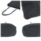 PRADA Tote Bag Nylon Black SilverMetal Tote Bag Shoulder Bag Test Women Used Authentic