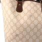 GUCCI Tote Bag 189896 GG Supreme canvas, leather Beige Ivory Brown Tote Bag Shoulder Bag Women Used Authentic