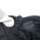 PRADA Shoulder Bag Nylon Black Silver Test Triangular logo