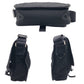 PRADA Shoulder Bag Nylon Black Silver Test Triangular logo