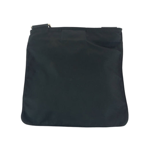 PRADA Shoulder Bag Nylon black Shoulder Bag Sacoche Unisex Test Triangle With logo mens Used Authentic